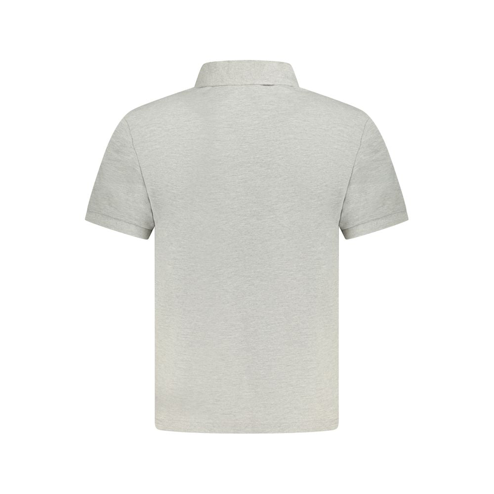 North Sails Herren Poloshirt aus grauer Baumwolle