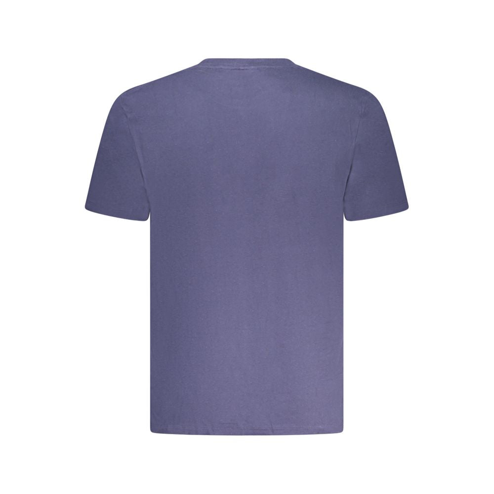 Wrangler – Blaues Baumwoll-T-Shirt