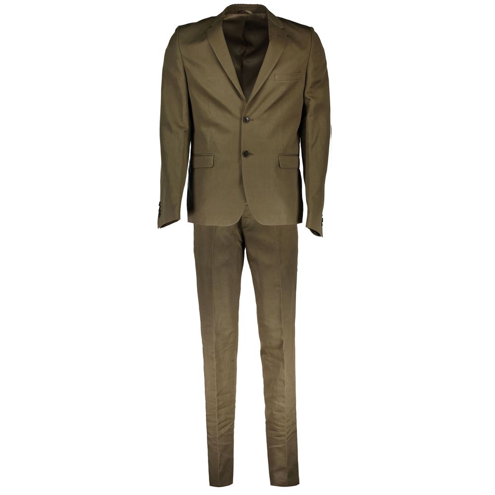 Marciano by Guess Grüner Herrenanzug aus Kalbshaar