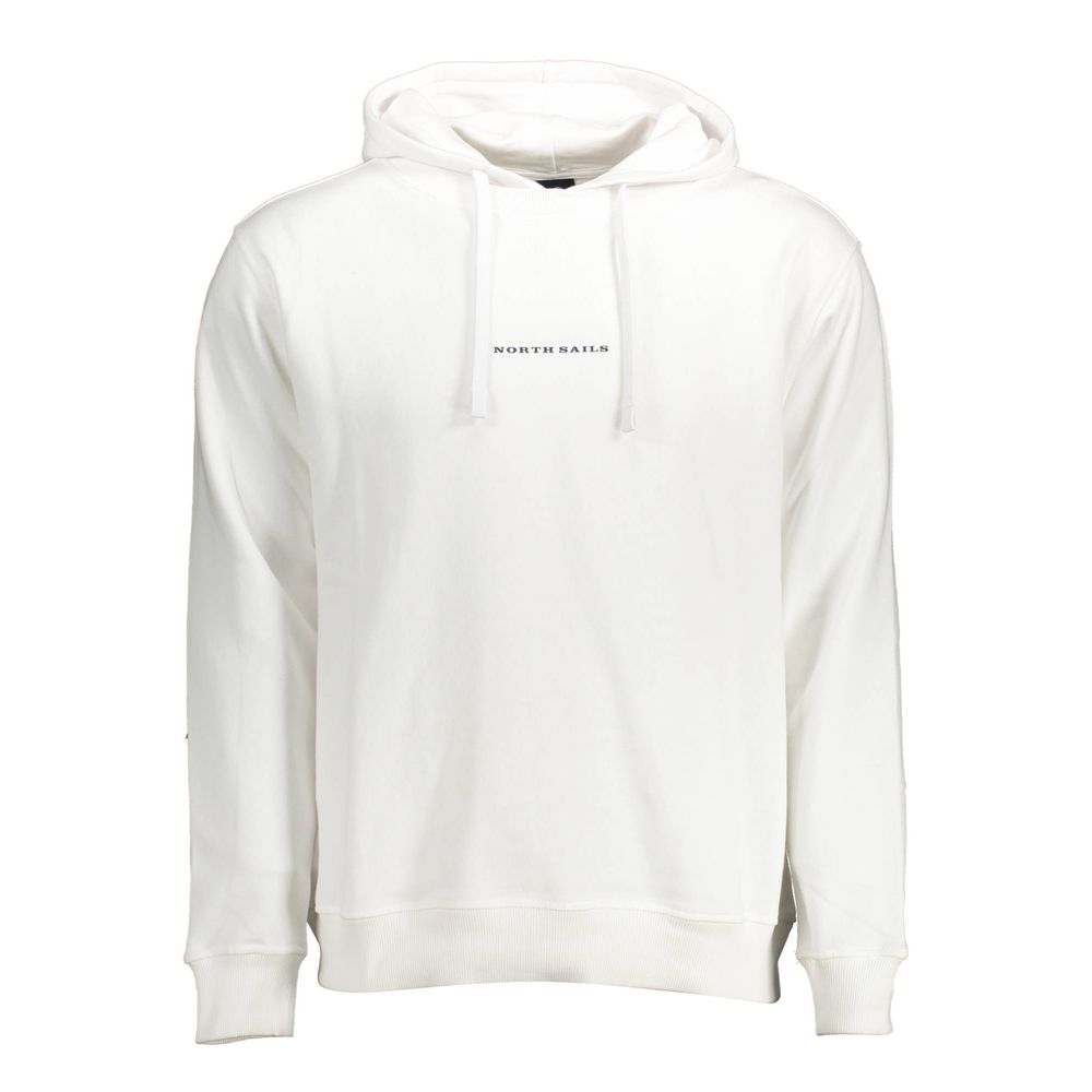 North Sails Weißer Baumwollpullover für Herren