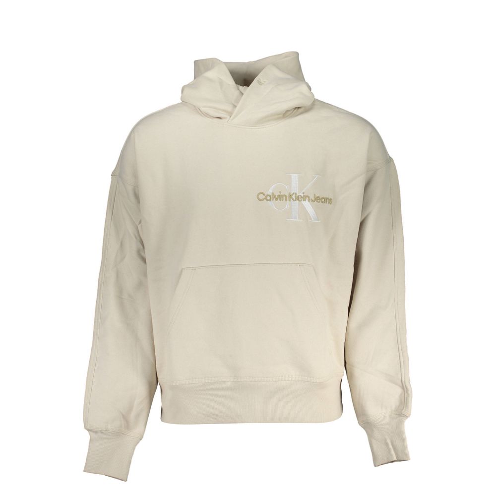 Calvin Klein Beige Cotton Men Sweater