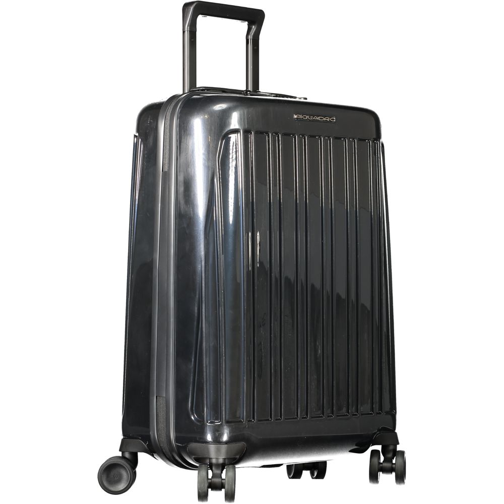 Piquadro Schwarzes Polycarbonat Herrengepäck