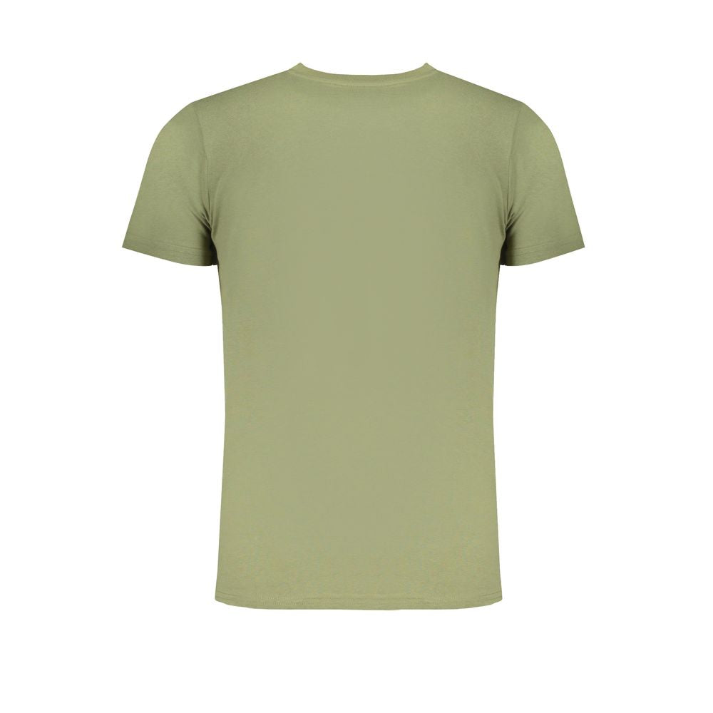 Norwegen 1963 Grünes Baumwoll-T-Shirt
