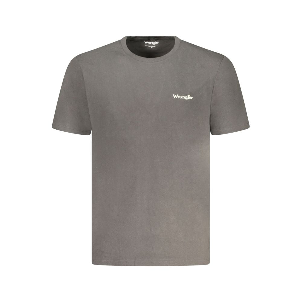 Wrangler – Schwarzes Baumwoll-T-Shirt