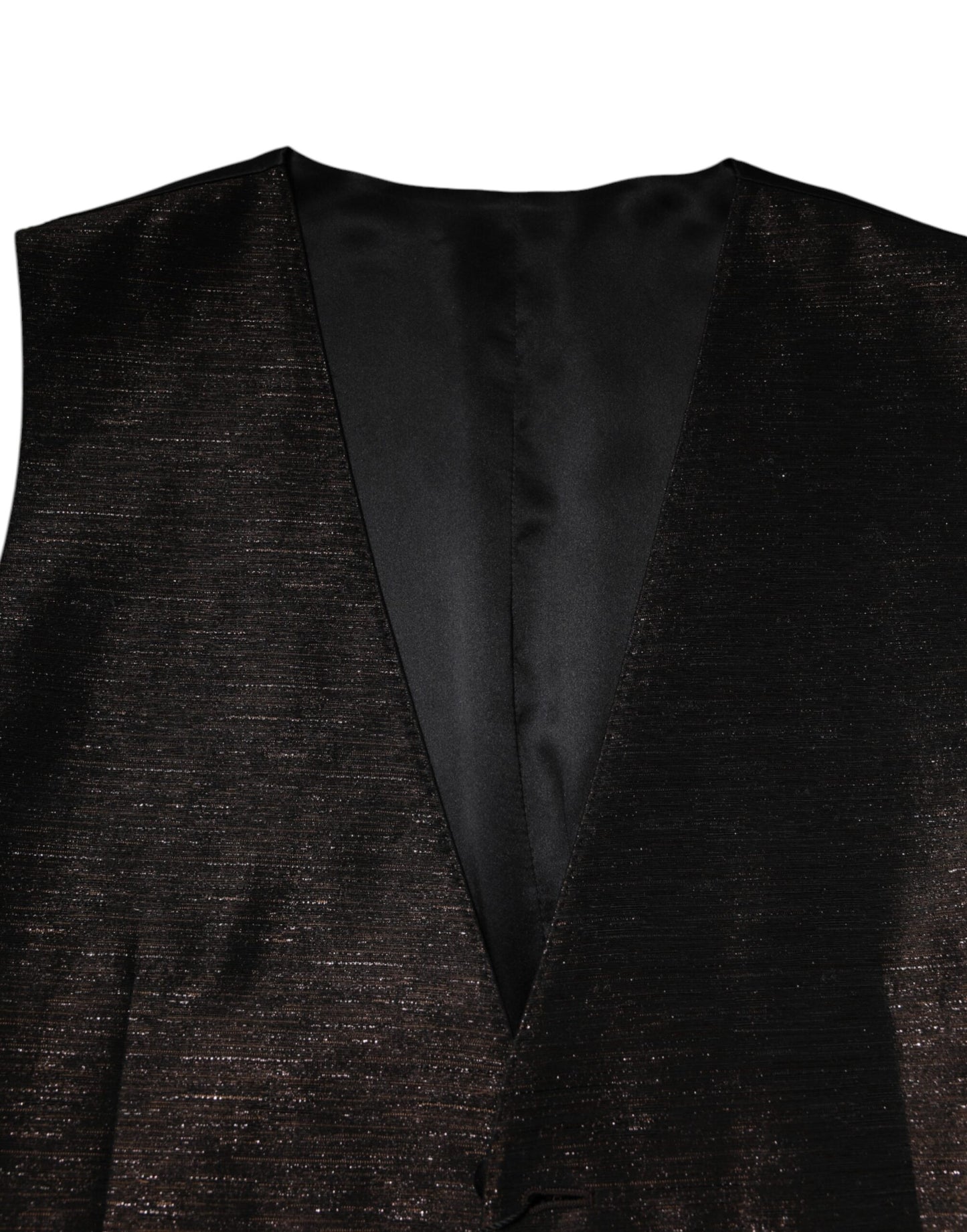 Dolce & Gabbana Dunkelbraune Weste für formelle Anlässe