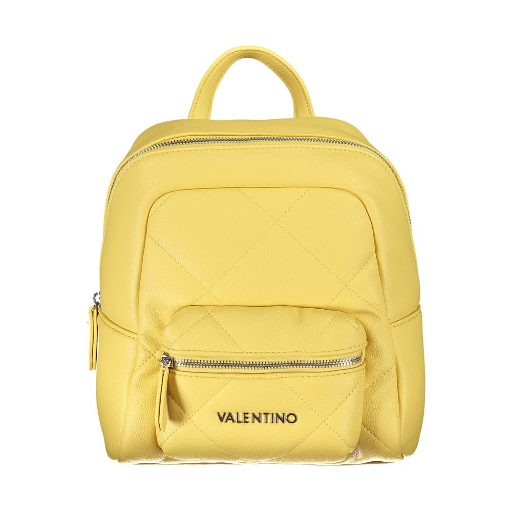 Valentino Bags – Gelber Polyethylen-Rucksack