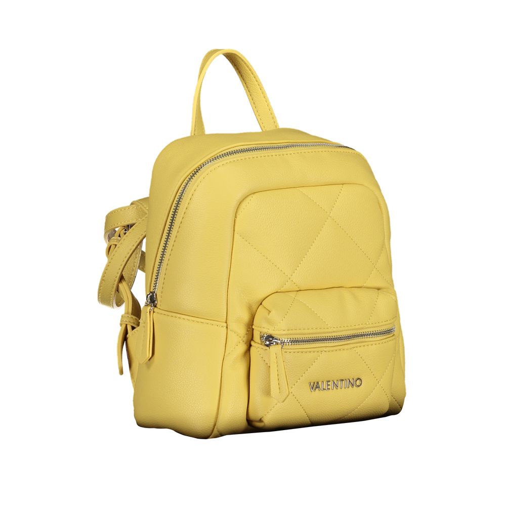 Valentino Bags – Gelber Polyethylen-Rucksack