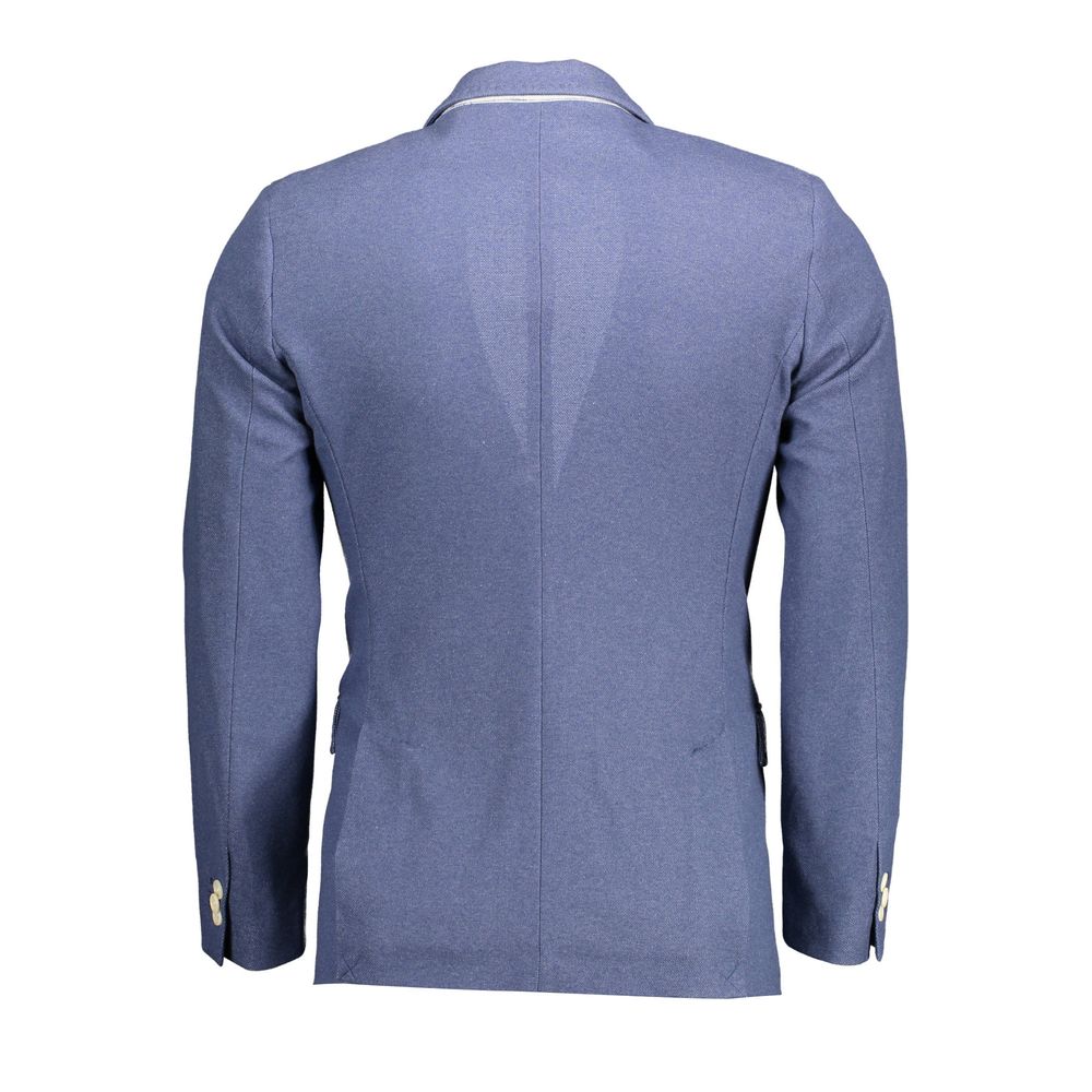 Gant Blaue Baumwolljacke für Herren