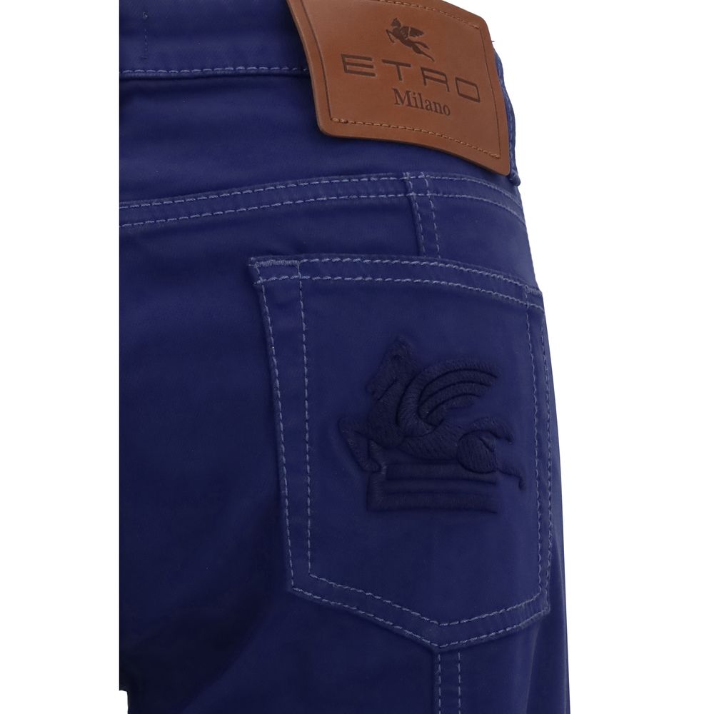 Pantaloni a zampa Etro