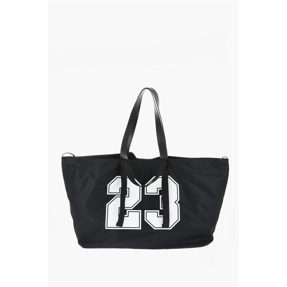 Off-White Perforated DAY OFF Weekend Bag with Contrast Print