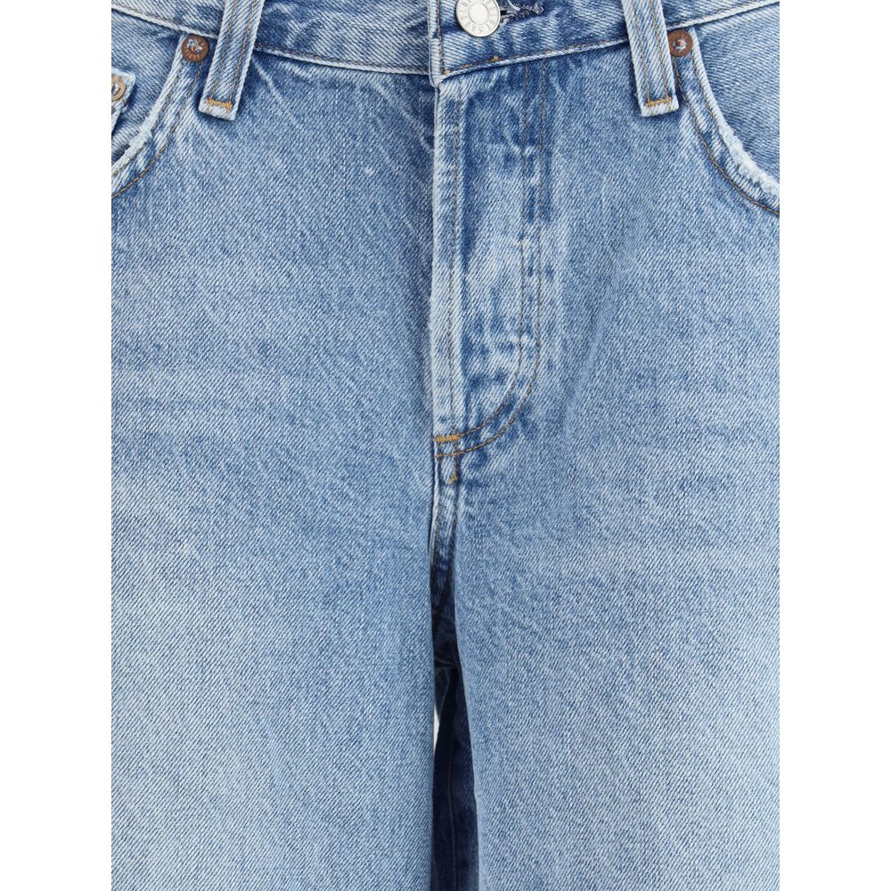 Agolde Baggy-Jeansshorts