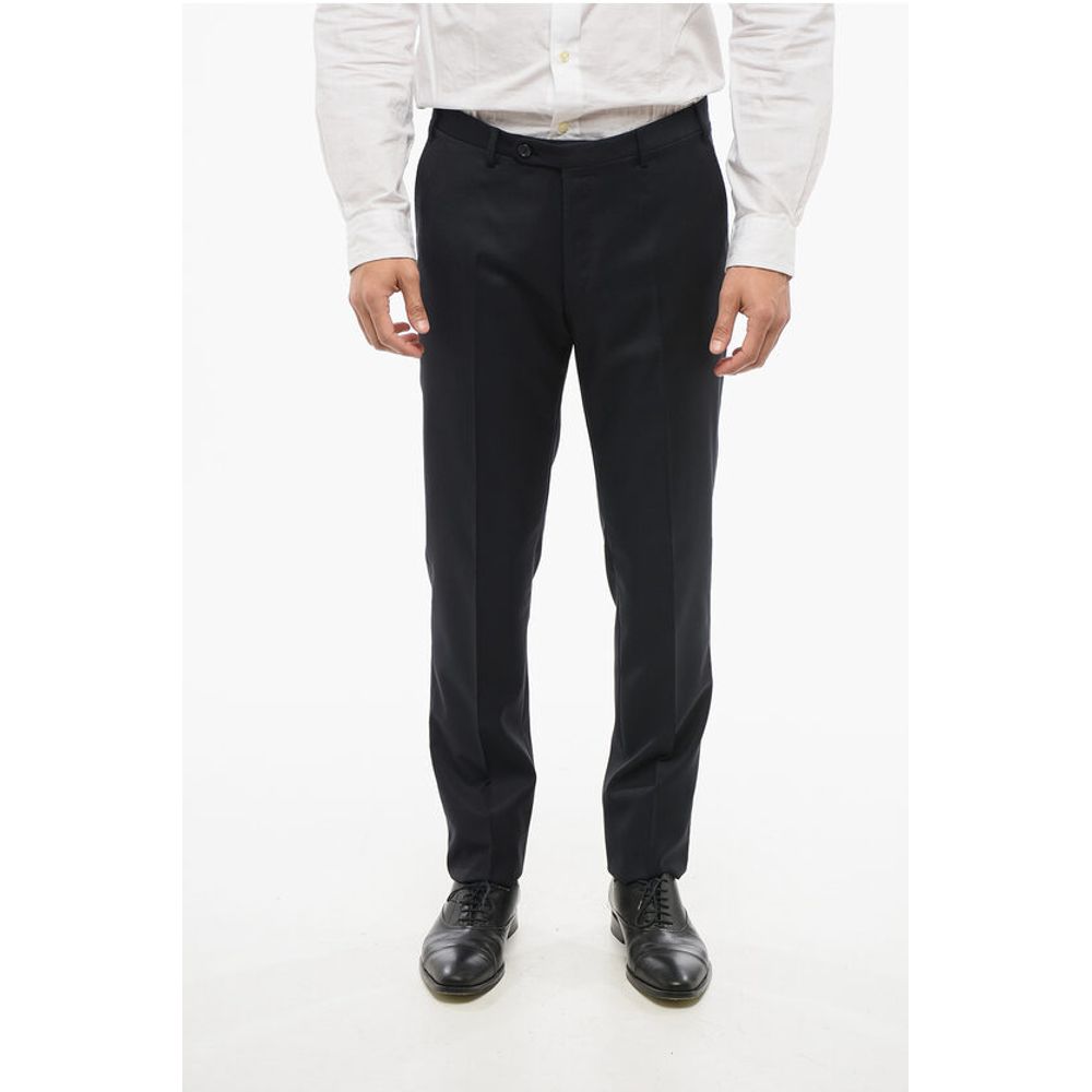 Corneliani CC COLLECTION 2-Piece RESET Suit with Satin Shawl Lapel