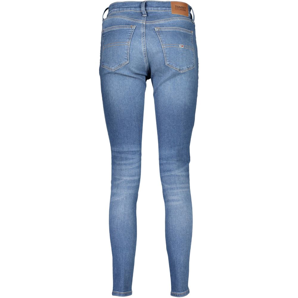 Tommy Hilfiger Light Blue Cotton Women Skinny Jean