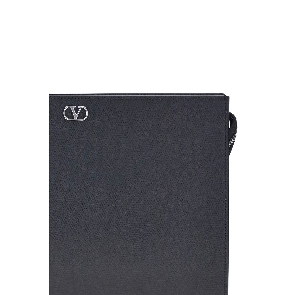 Valentino Garavani Grained leather Pouch