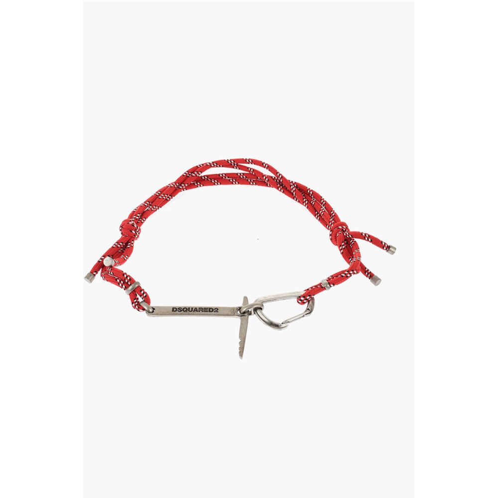 Dsquared² Two Tone paracord Belt with Logo