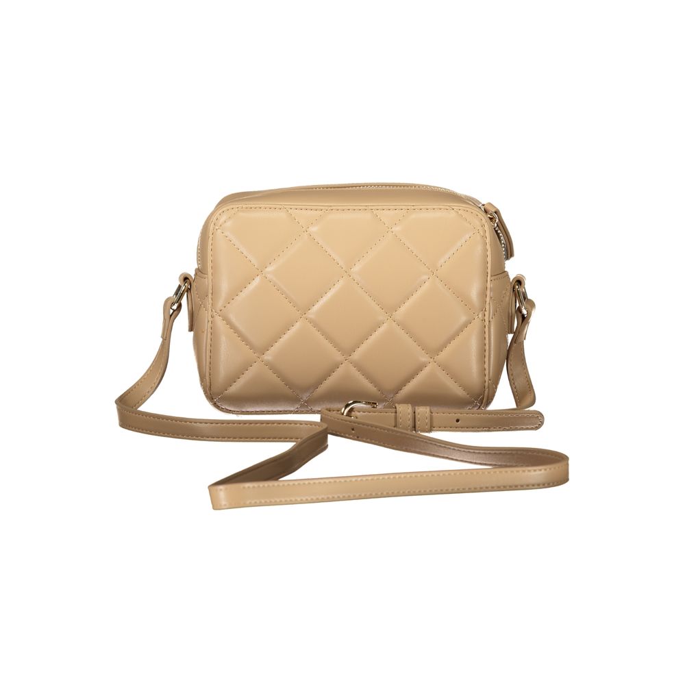Borsa a mano da donna Mario Valentino in polietilene beige