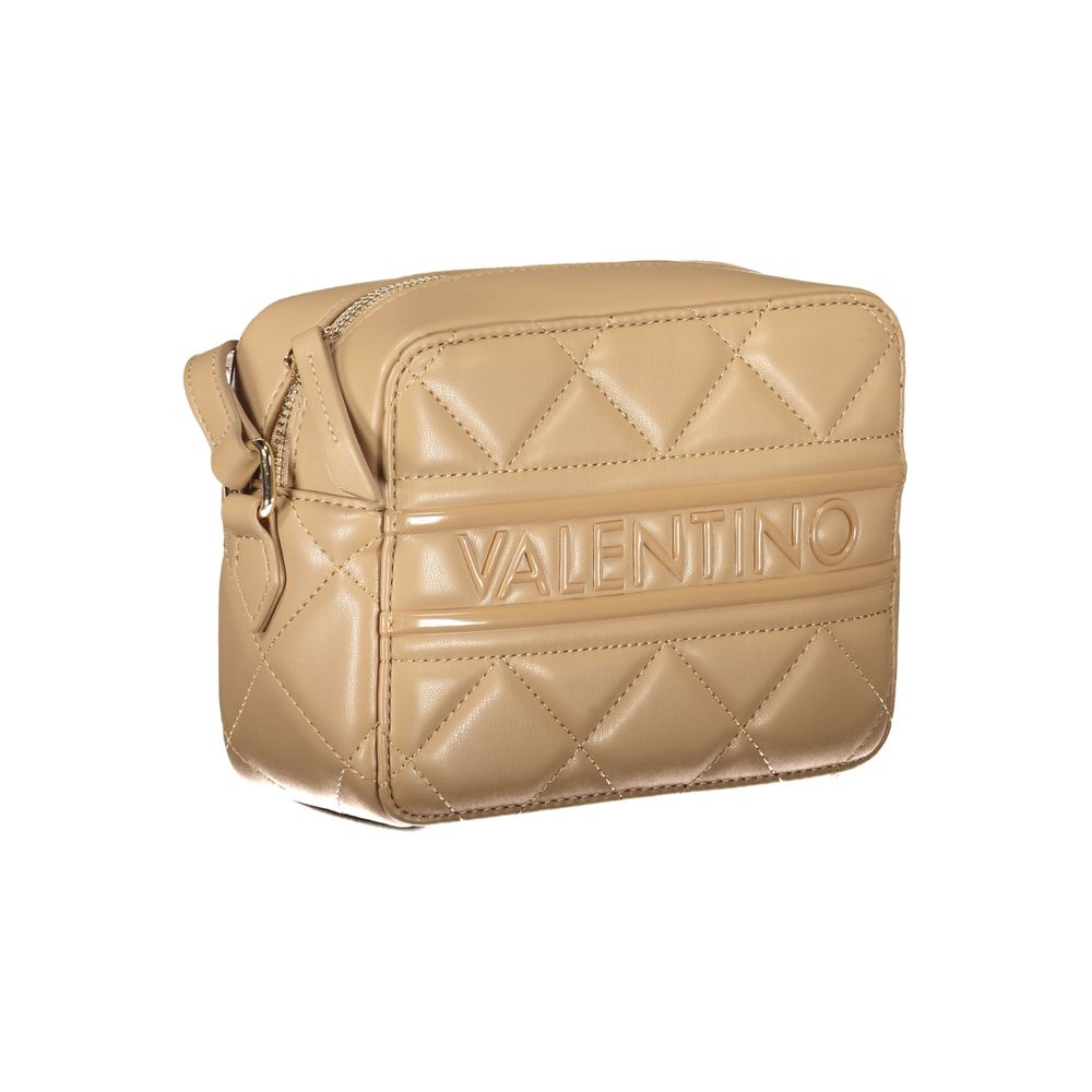 Borsa a mano da donna Mario Valentino in polietilene beige