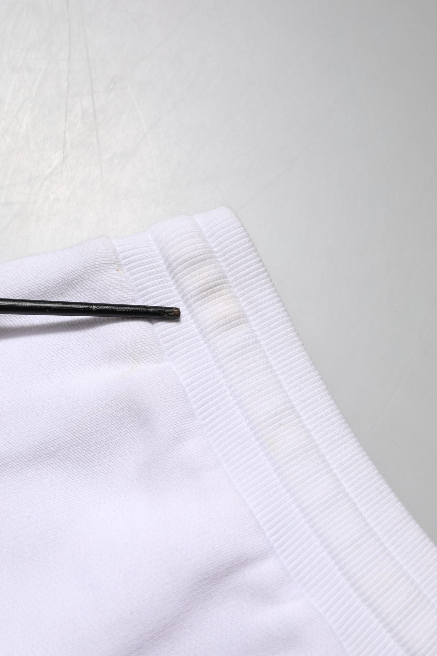 Pantaloni della tuta in cotone elasticizzato bianco Dolce & Gabbana