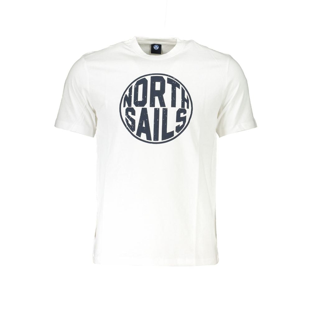 Weißes Baumwoll-T-Shirt von North Sails