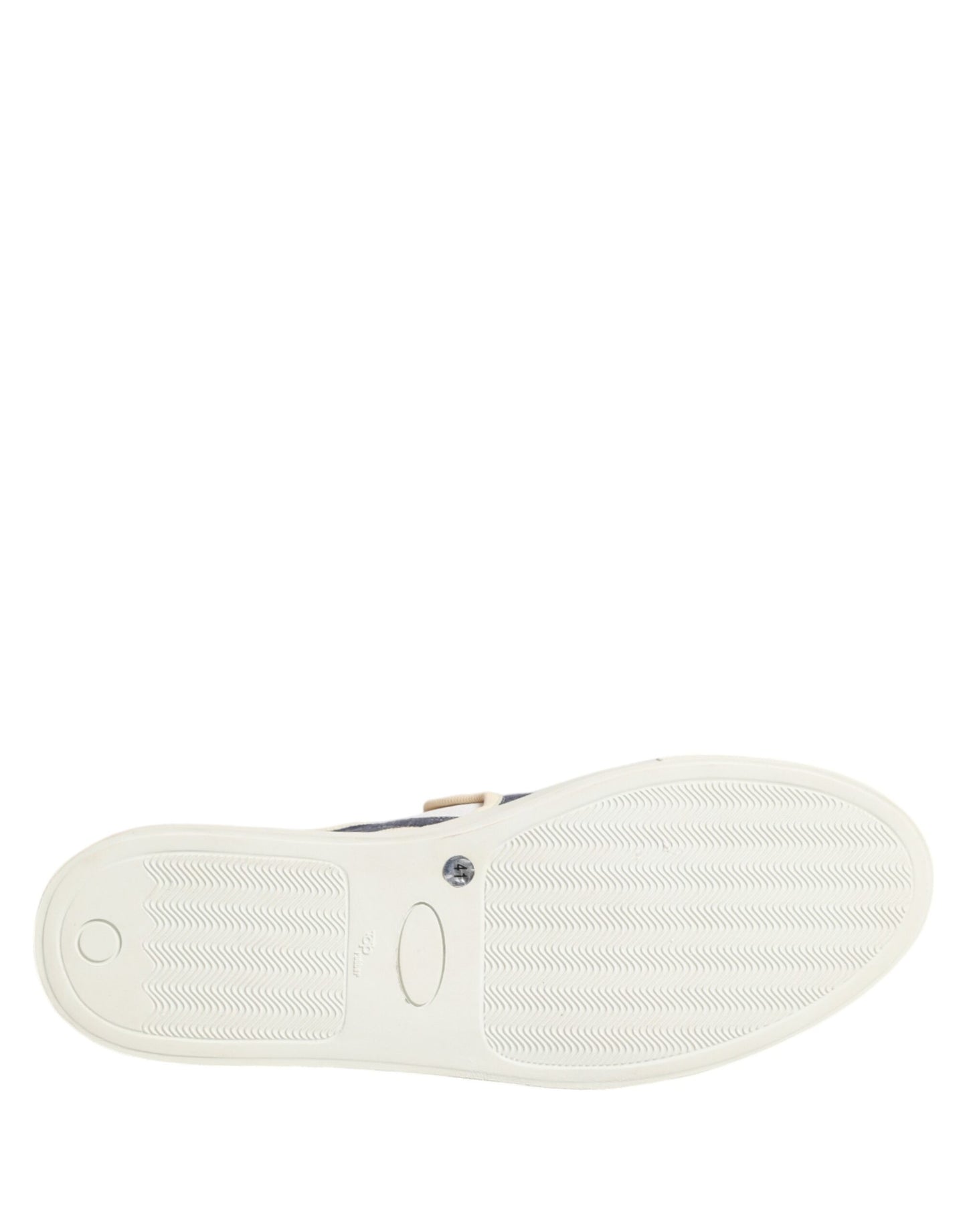 Jucca Blue White Striped Canvas Men Low Top Casual Shoes