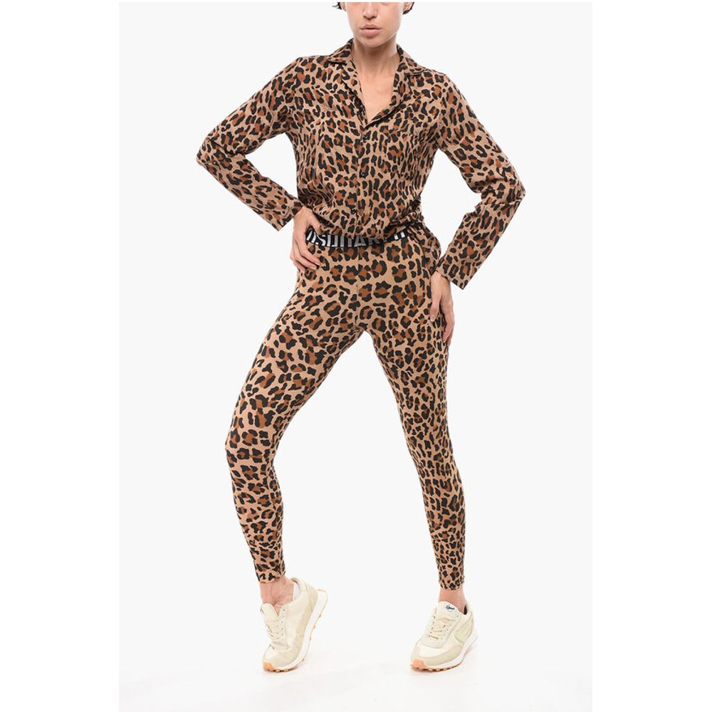 Dsquared² Animal Patterned Pijama Shirt