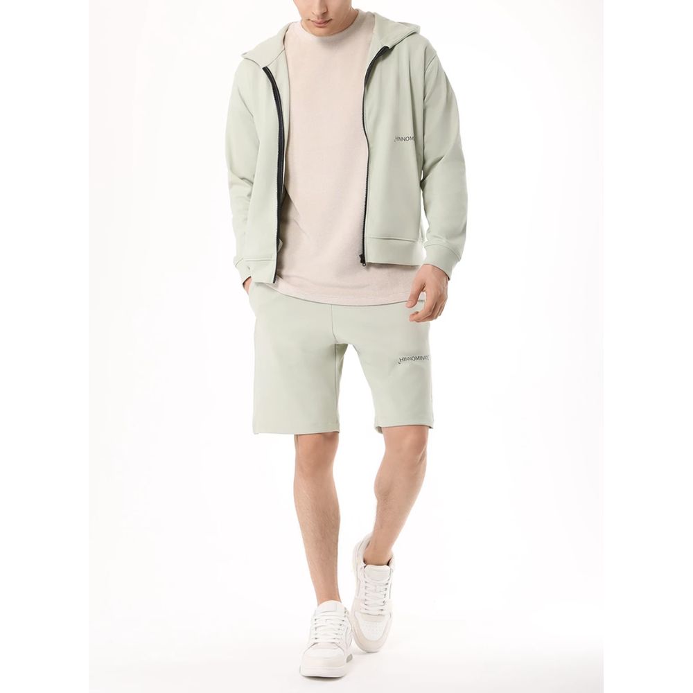 Maglione di cotone verde Hinnominate