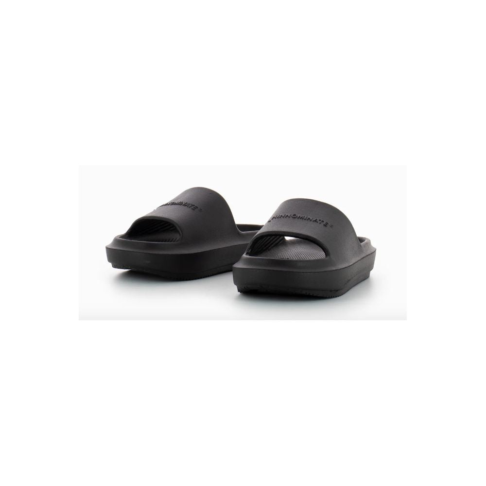 Hinnominate Black Cotton Sandal