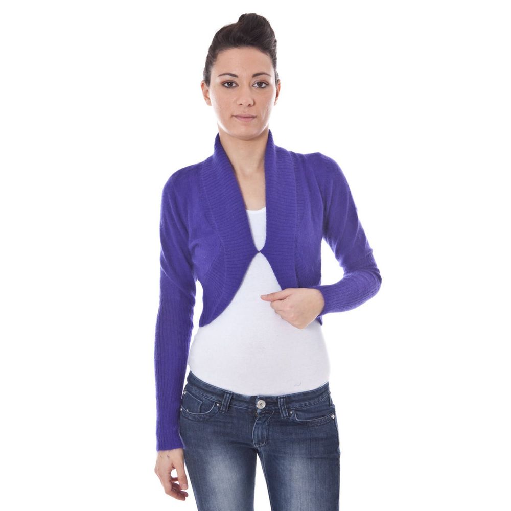 Maglione di lana viola Datch