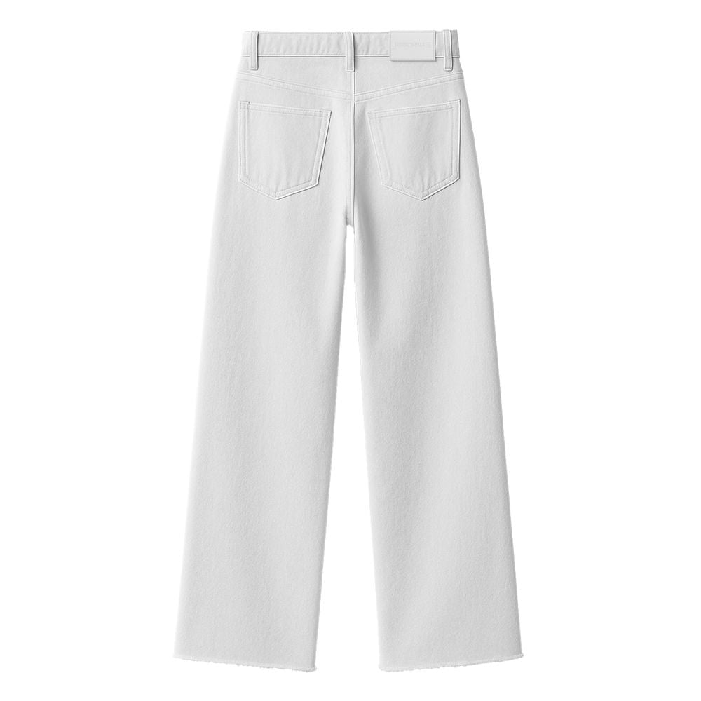 Hinnominate White Cotton Jeans & Pant