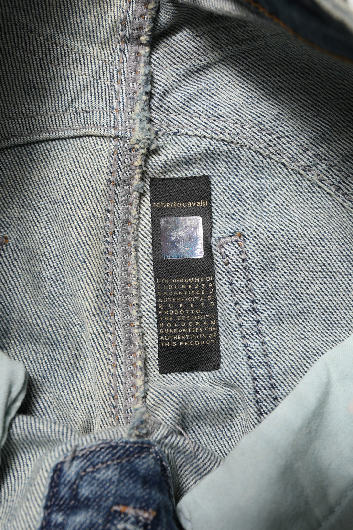Just Cavalli Blue Washed Straight Fit Men Denim Jeans