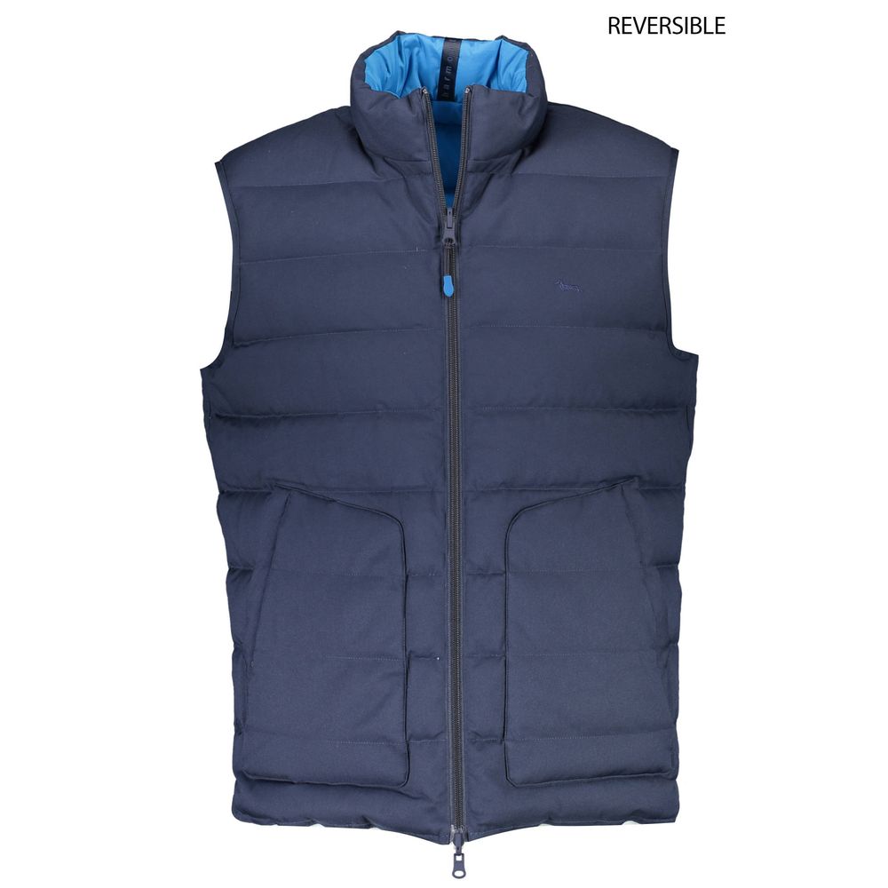 Harmont & Blaine Blue Polyester Jacket