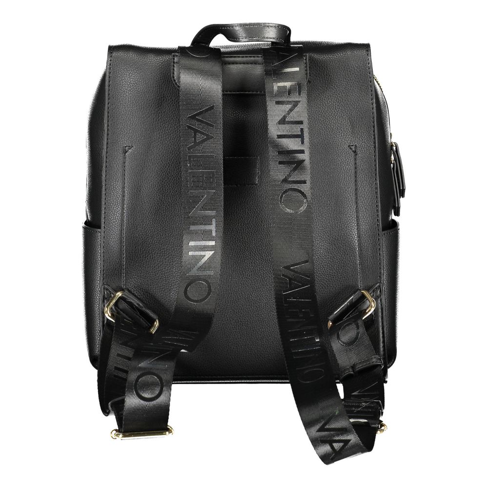 Mario Valentino Black Polyethylene Backpack
