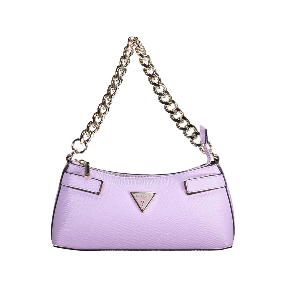 Guess Jeans Purple Polyethylene Handbag
