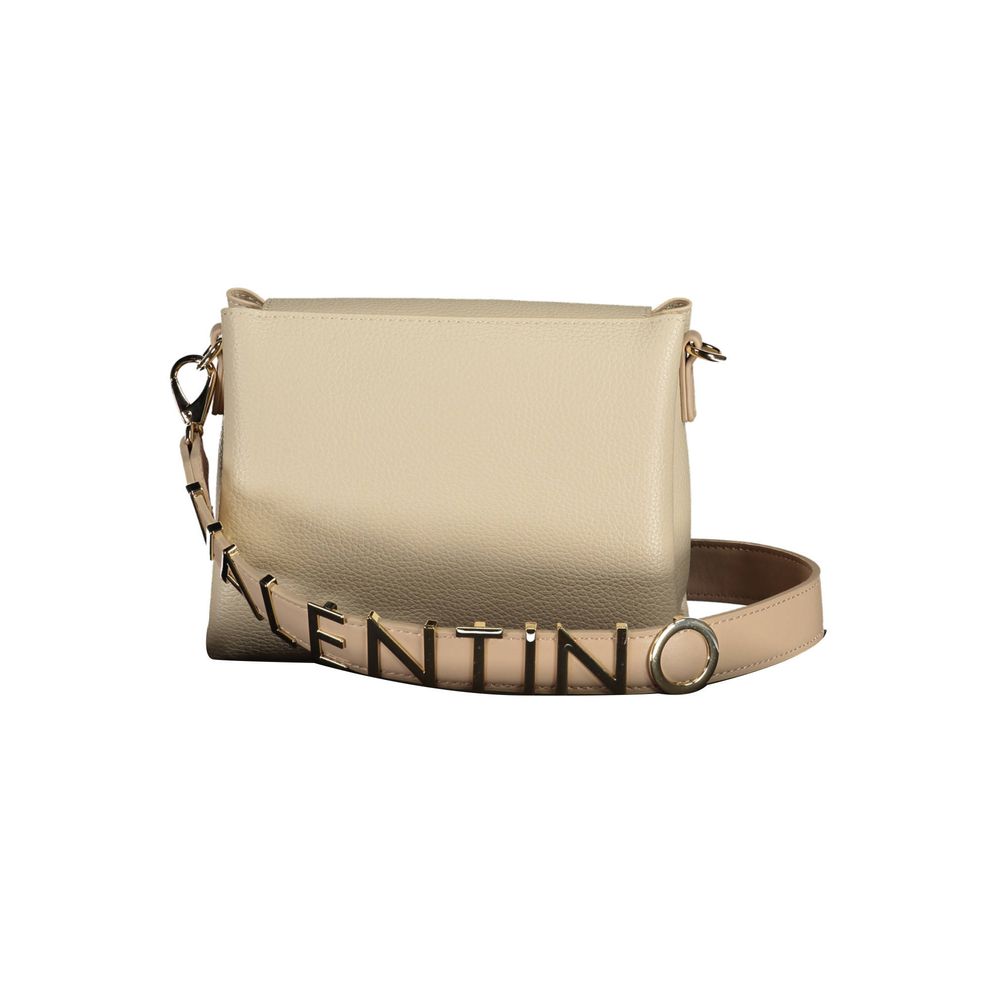 Borsa a mano in polietilene beige Mario Valentino