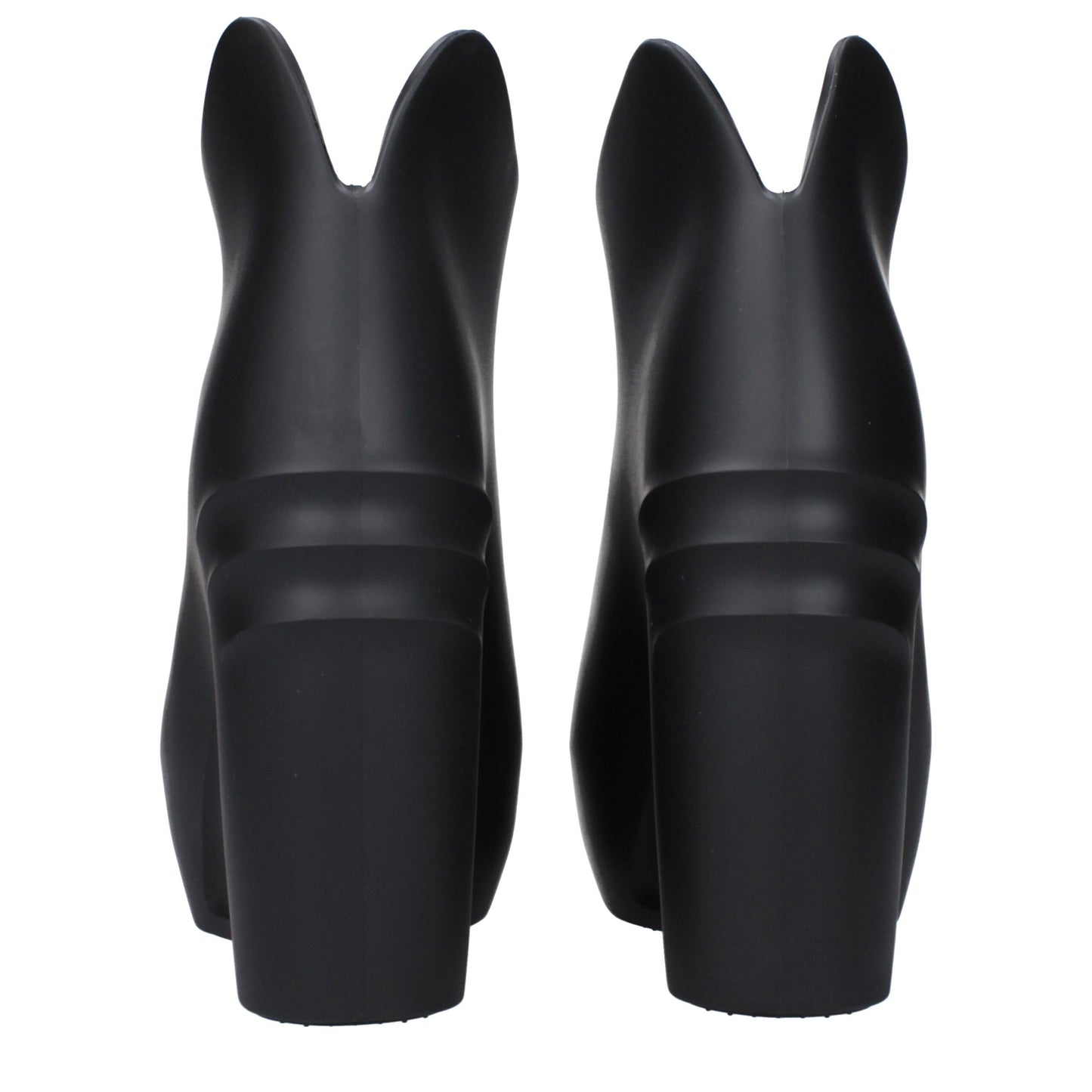 Givenchy Black Rubber Platforms & Wedges