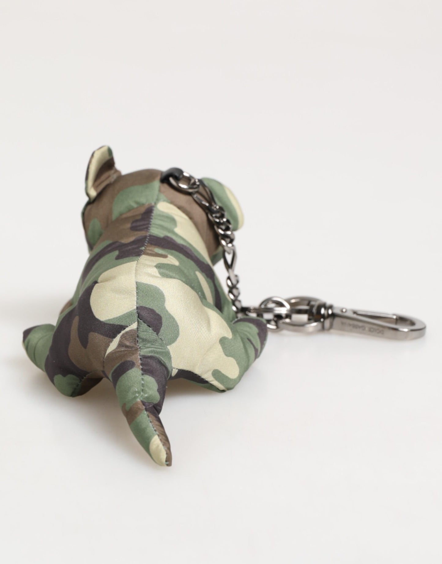Dolce & Gabbana Multicolor Camouflage Animal Silhouette Keychain Keyring