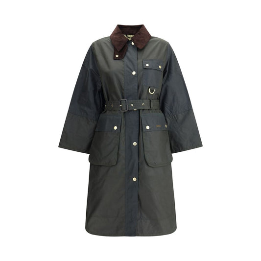 Barbour Green Cotton Coat
