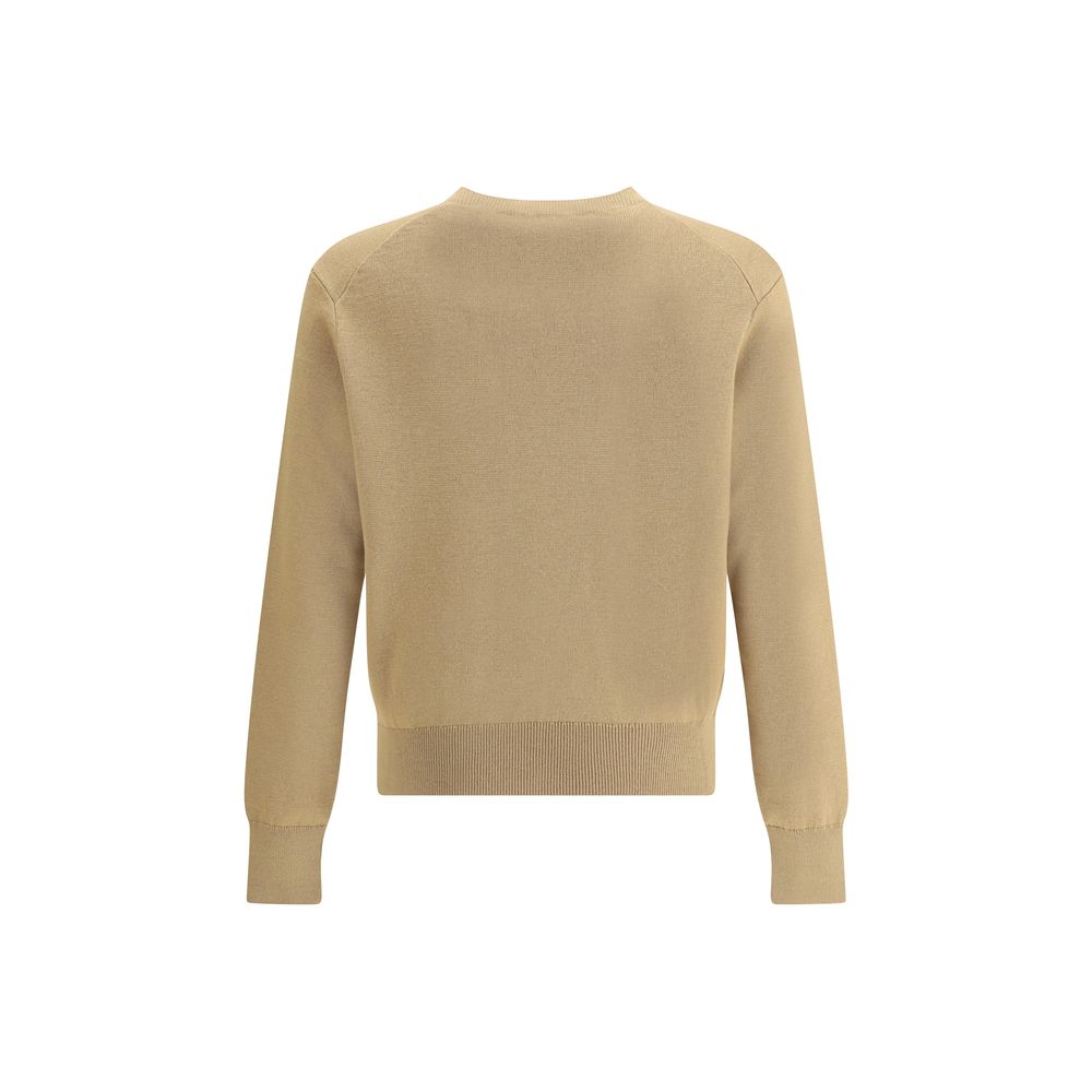 Ami Paris Pull Col Rond Ami De Coeur