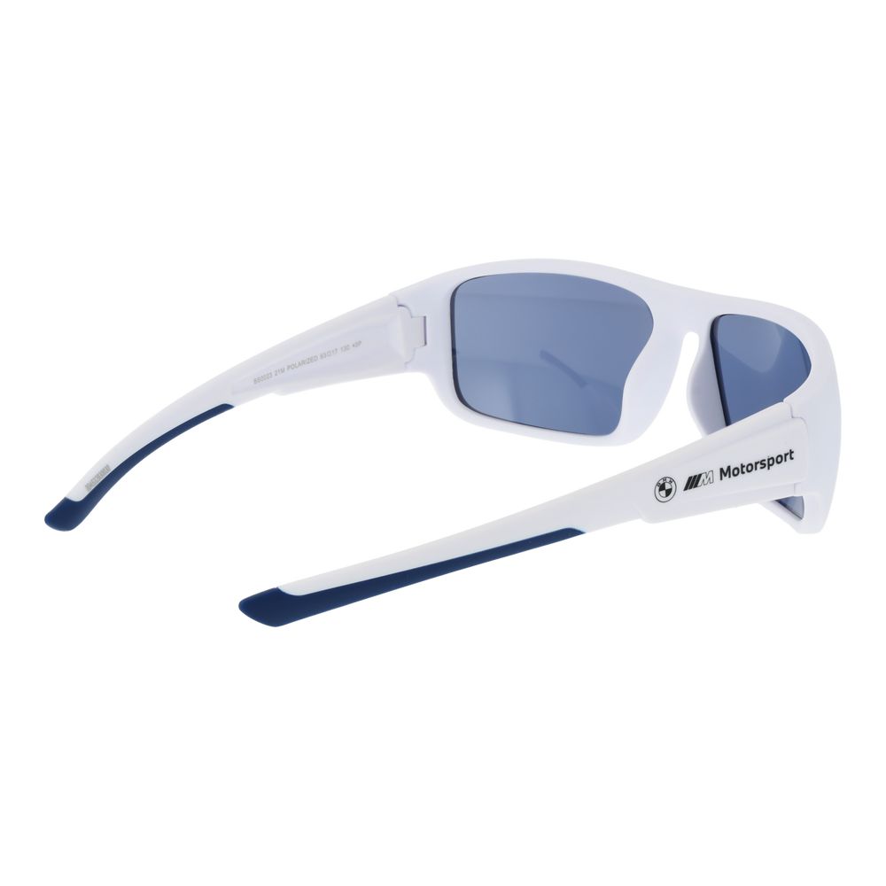 BMW Motorsport White Men Sunglass