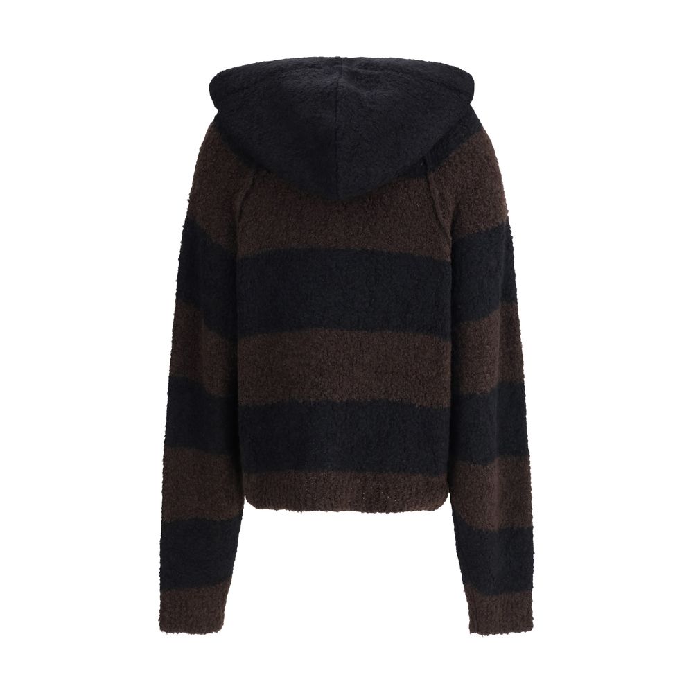 Petar Petrov Striped hooded Sweater
