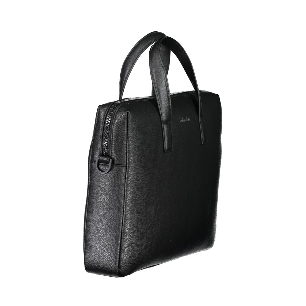 Calvin Klein Black Polyester Handbag