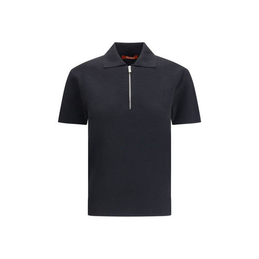 Max Mara Black Viscose Shirt