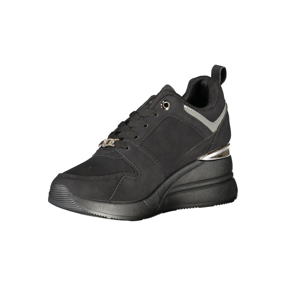 Laura Biagiotti Black Polyester Women Sneaker