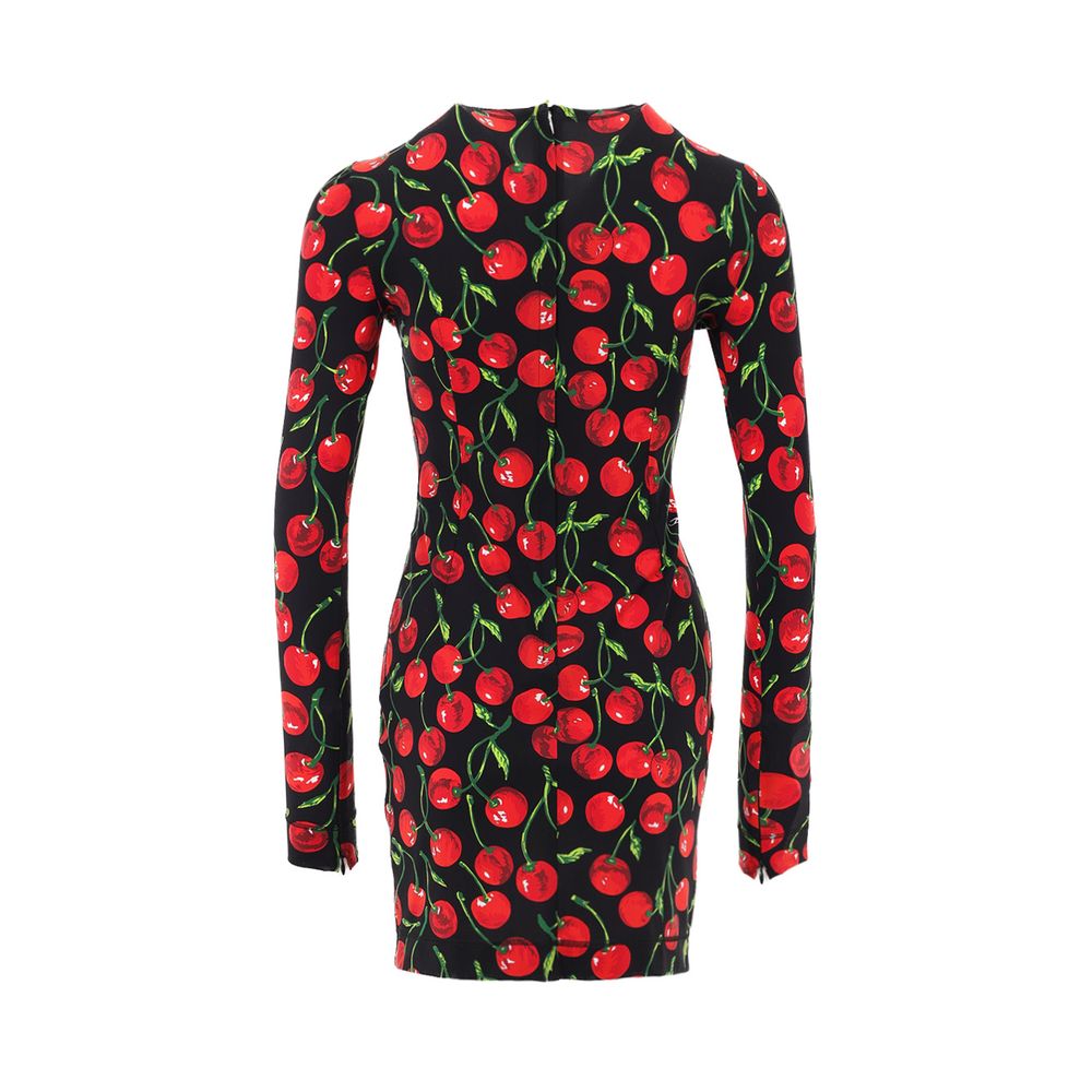 Dolce & Gabbana Bicolor Polyamide Short Dress