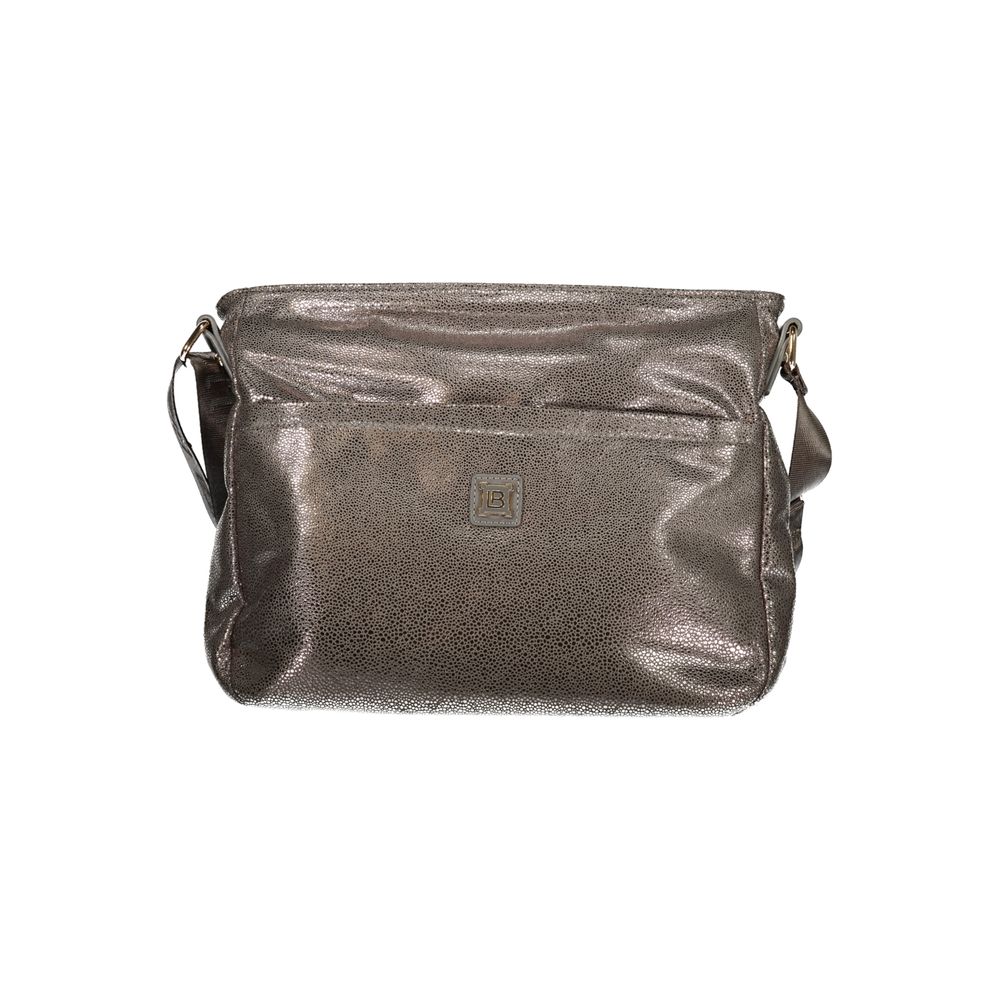 Laura Biagiotti Gray Polyester Women Handbag