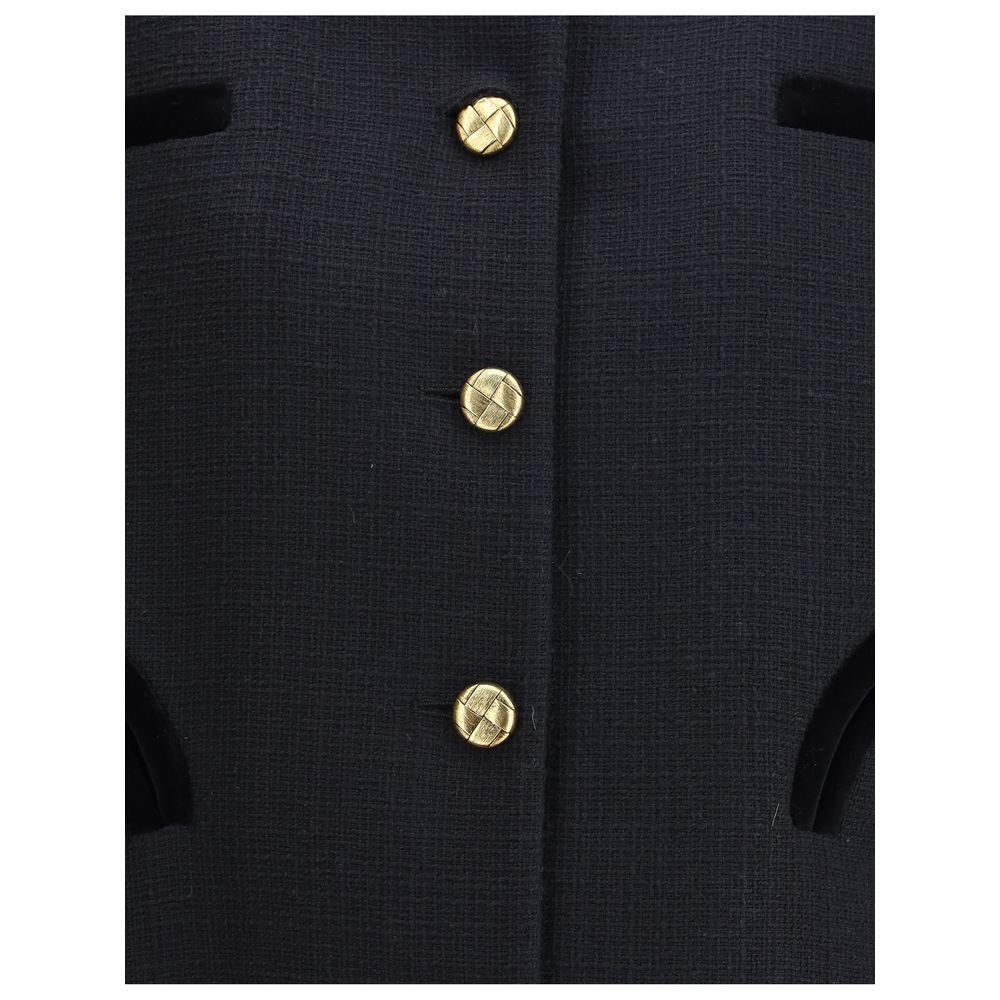 Blazé Milano Black Cotton Bomber