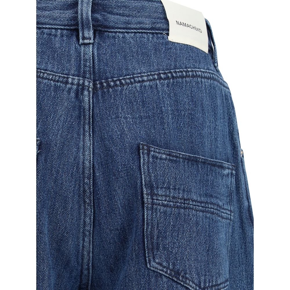 Namacheko Blue Cotton Jeans Denim