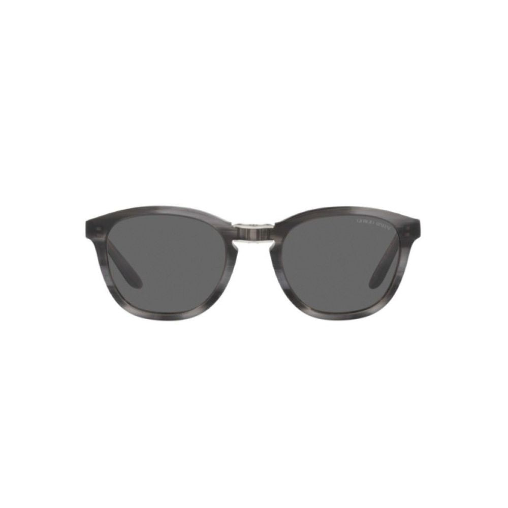 Giorgio Armani Gray Acetate Sunglasses
