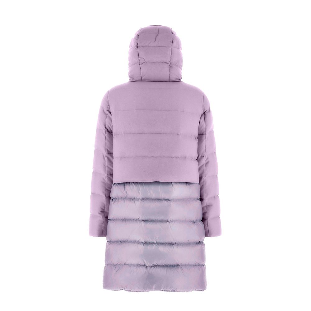 Herno Purple Cashmere Coat