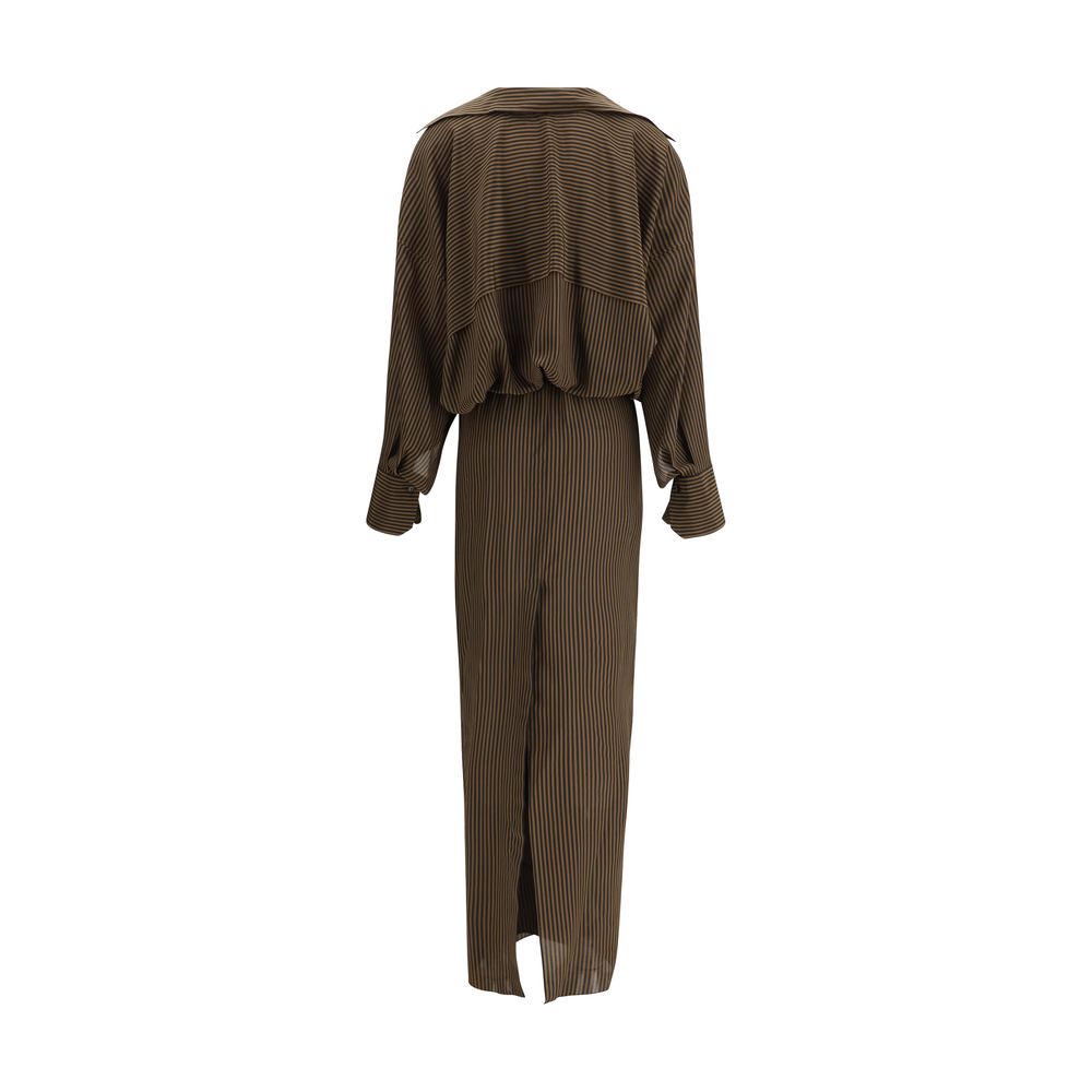 Petar Petrov Multicolor Silk Casual Dress